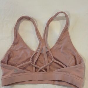 lululemon athletica Blush Strappy Sports Bra